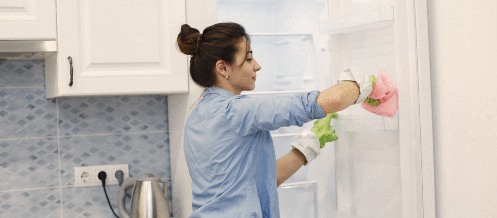 Keep the inside of the refrigerator tidy.